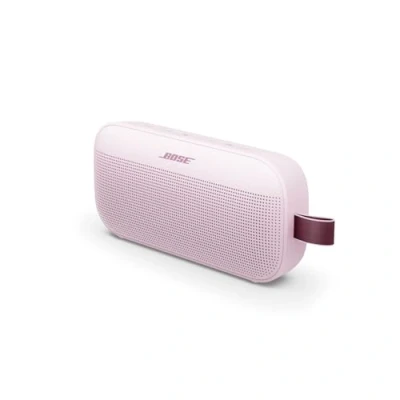 Obrázek Bose SoundLink Flex přenosný Bluetooth reproduktor (2. gen.), venkovní reproduktor, vodotěsný a prachotěsný, s realistickým zvukem, výdrž baterie až 12 hodin, květinová růžová limitovaná edice