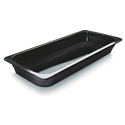 Obrázek Lacor 66765J Černá GN pro bio nádoba Melamine 2/4 x 65 MM, melamin, Black, 53 16 7 cm