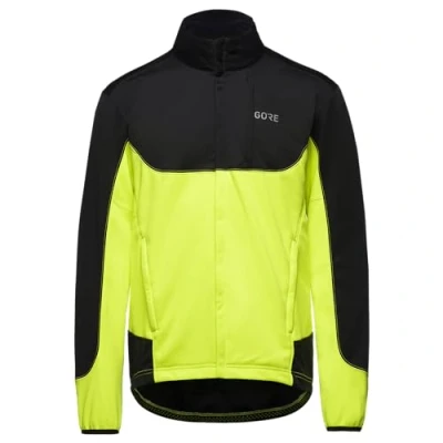 Obrázek GORE WEAR C5 pánská cyklistická bunda WINDSTOPPER, XL, černá/neonově žlutá