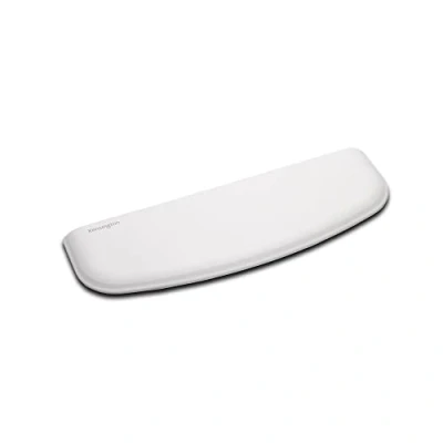 Obrázek Kensington Podložka na zápěstí K50435EU ErgoSoft pro plochou, kompaktní klávesnici, šedá ergonomická podpora, zaoblený design, robustní, snadné čištění, vhodné MacBook, iMac