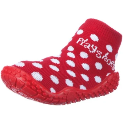 Obrázek Playshoes Unisex dětské aqua ponožky puntíky do sprchy a koupele, Červená 8
