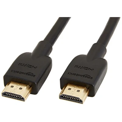 Obrázek Amazon Basics High Speed HDMI A kabel, certifikovaný CL3, standard 2. 0, 3 m, černý