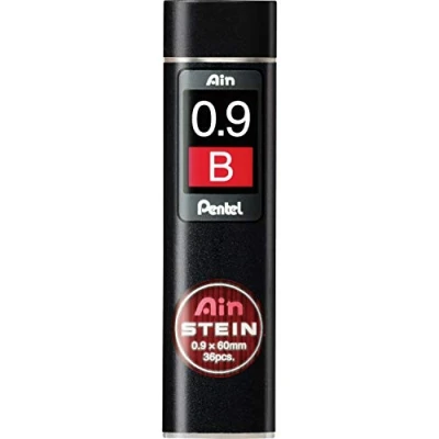 Obrázek Pentel C279 BO AIN STEIN jemná náplň, 0,9 mm, stupeň tvrdosti B nebo 36 náplní, 1 kus (balení ks)