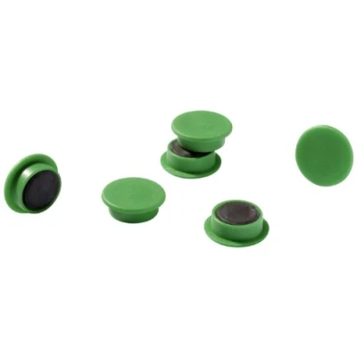 Obrázek Durable Magnety, průmyslové balení, 21 mm, 210p, zelené, 20 kusů, 475205