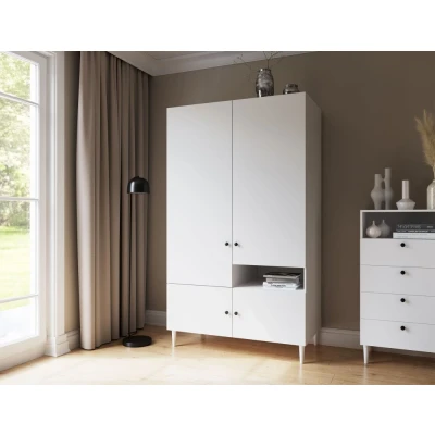 Obrázek Šatní skříň Dullum 120 Materiál / Dekor: Biały, Orientace: Nepoužije se