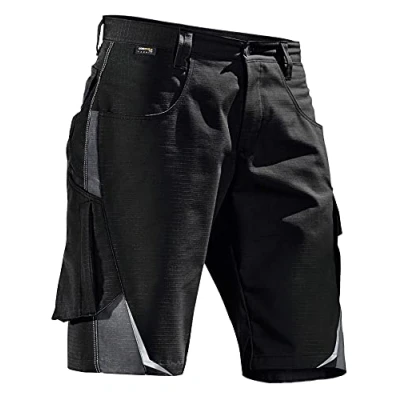 Obrázek KÜBLER Workwear Pracovní šortky s pulzním tepovým tepem černé /