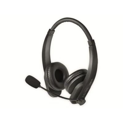 Obrázek LogiLink BT Stereo Headset, mikrofon černý standard