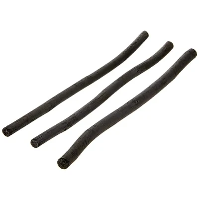 Obrázek Winsor &amp; Newton 7005170 Natural Charcoal kreslicí uhlí z vrbového dřeva, krycí v umělecké kvalitě, ideální pro kresby s vysokými kontrasty střední, 3 kusy, šedá