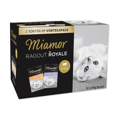 Obrázek Kapsička MIAMOR Ragout Royale Kitten Multipack ve šťávě 2x6x100g