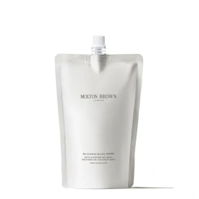 Obrázek Molton Brown Re charge Black Pepper Koupelový a sprchový gel Doplňovací balení 400 ml