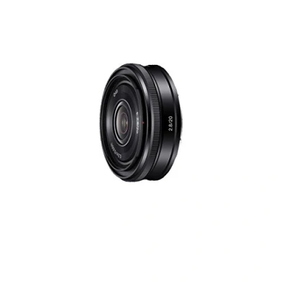 Obrázek Sony SEL 20F28 širokoúhlý objektiv (pevná ohnisková vzdálenost, 20 mm, F2.8, APS C, vhodný pro A6700, A6600, A6400, A6100, ZVE10, E Mount) černý