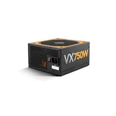 Obrázek NOX Pc napájecí zdroj 750W URANO VX NXURVX750BZ 750 W, certifikát 80 PLUS bronz, 140mm ventilátor s řízením PMW, extra dlouhý plochý kabel, černý