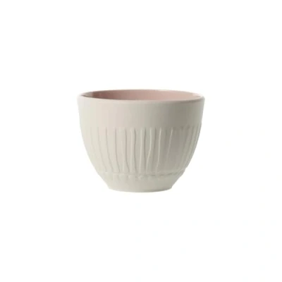 Obrázek like. by Villeroy und Boch it&#039;s my match hrnek &quot;Blossom&quot;, 450 ml, prémiový porcelán, bílá/růžová