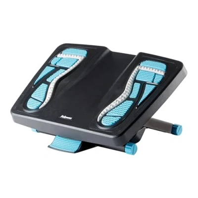 Obrázek Fellowes 8068001 podnožka Energizer nastavitelná s masážním povrchem reflexních zón, černá