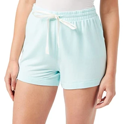 Obrázek Amazon Essentials Dámské lehké pyžamové šortky z froté modrá (aqua) modrá, L