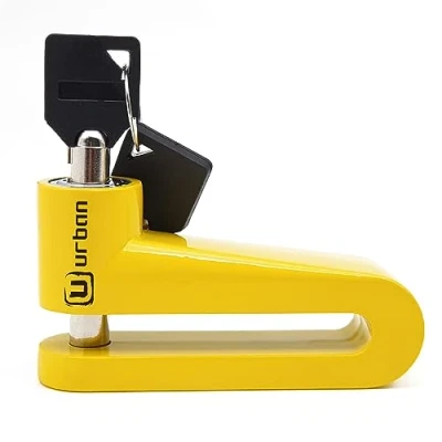 Obrázek URBAN 922A Bremsscheibenschloss Diebstahlsicherung ø10 Universal Schloss Moto Scooter Fahrrad Roller + Geschenk Transporttasche