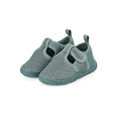 Obrázek Sterntaler Unisex dětské jednobarevné boty do vody Mesh se suchým zipem, Matně zelená
