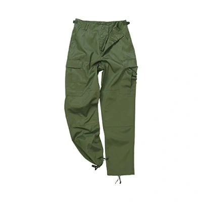 Obrázek Vojenské kalhoty Mil Tec US BDU, lovecké kalhoty, outdoorové volnočasové maskovací rybářské XS 7XL, Olivová, m