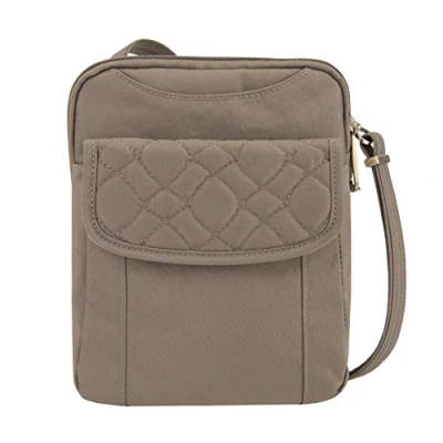 Obrázek Travelon Gesteppte, schmale Tasche mit Diebstahlschutz., sandfarben (Beige) 43322 711