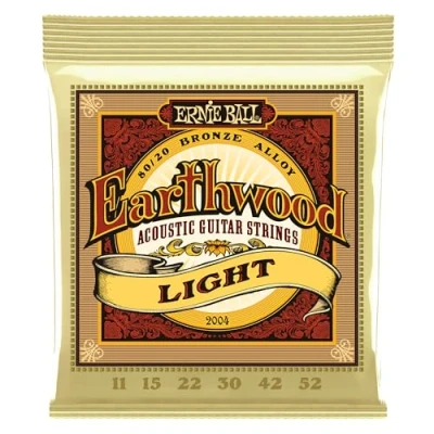 Obrázek Ernie Ball Earthwood Light akustické struny, bronz 80/20, tloušťka 11 52