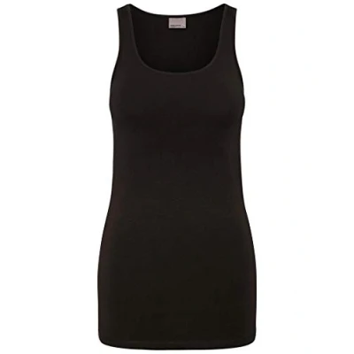 Obrázek VERO MODA Dámské tílko Vmmaxi My Soft Uu Tank Noos Top, černá (Black)