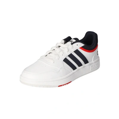 Obrázek adidas Pánské Hoops 3.0 Low Classic Vintage Shoes boty, Cloud White Legend Ink Vivid Red