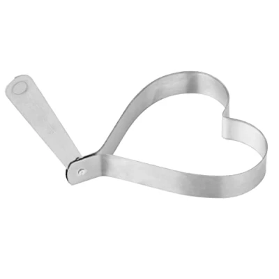 Obrázek Fackelmann 47204 Vaříte pro/Omelet Lichtformer, ušlechtilá ocel, stříbro, 55 x 25 cm