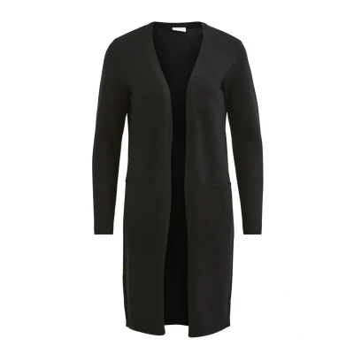 Obrázek VILA LONG NOOS Kardigan, Ženy, Velikost: Medium, Black