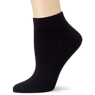 Obrázek Dim Dámské Les Opaques Sneaker Multipack ponožky (2 ks v balení), černá