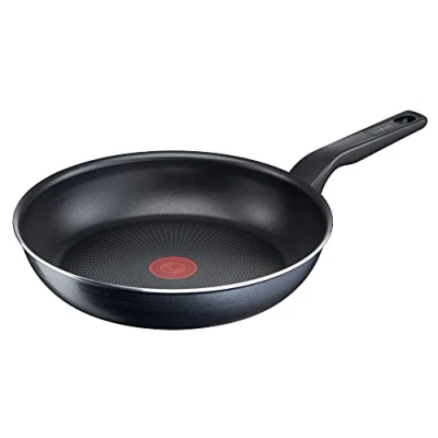 Obrázek Tefal Pánev C38506 XL Force 28 cm nepřilnavá povrchová úprava odolná robustní Thermo Signal Diffusion Base dno pánve extra velký tvar stabilní rukojeť černá