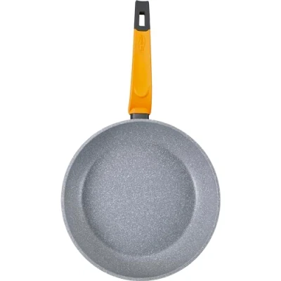 Obrázek San Ignacio Lavacio 26 cm Pfanne Hergestellt in geschmiedetem Aluminium Whitford Grey Innen und Außenmarbor
