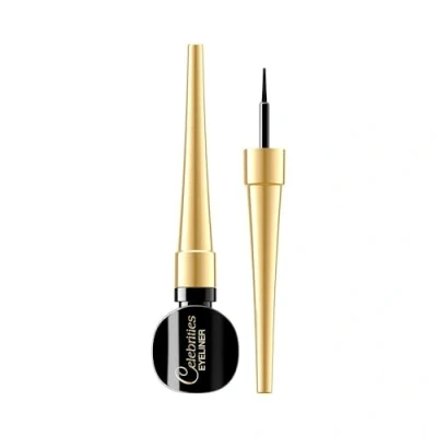 Obrázek Eveline Cosmetics Celebrities ultra precizní tekuté oční linky hnědé s Widelash pro dlouhotrvající držení a růst řas