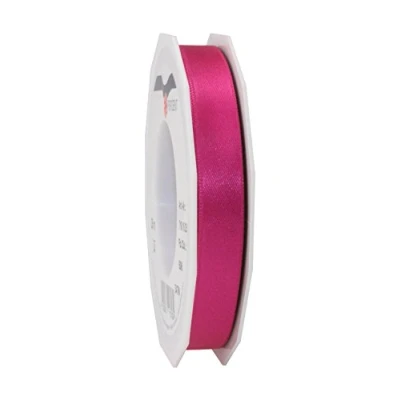 Obrázek PRÄSENT C.E. Pattberg Satin Magenta, 25 m saténová stuha k zabalení dárků, šířka 15 mm, dárková pro dekoraci a ruční práce, dekorační stuha, příležitost