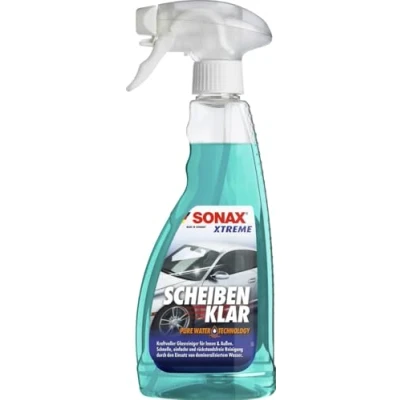 Obrázek SONAX XTREME ScheibenKlar technologie Pure Water (500 ml), zvláště výkonný čistič pro lépe zvlhčený povrch skla Předmět číslo. 02382410