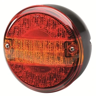 Obrázek HELLA VALUEFIT zadní světlo LED závěsné osvětlení 24V / 12V nástavba/šroubované ECE/ADR/GGVS barva světelného panelu: červená/žlutá zástrčka: plochá zástrčka vpravo/vlevo množství: 1