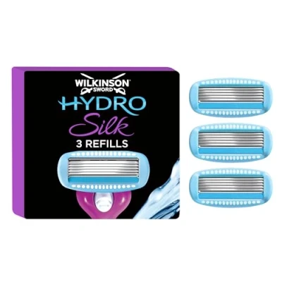 Obrázek Wilkinson Sword Holicí břity Hydro Silk pro ženy, 3 kusy