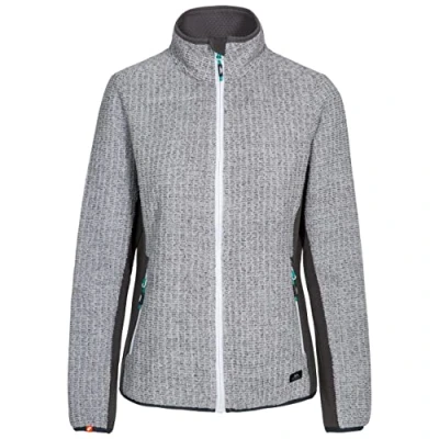 Obrázek Trespass Damen LIGGINS Warme Fleecejacke, Grey Marl, XL