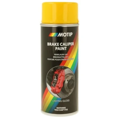 Obrázek MOTIP 04097 Lak na brzdový třmen žlutý 400 ml