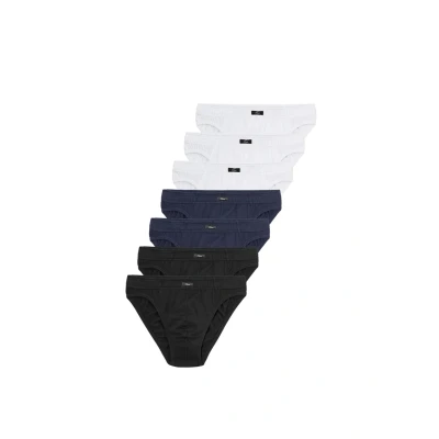 Obrázek s.Oliver 7 PACK Kalhotky, Muži, Velikost: Large, Schwarz, navy, weiß