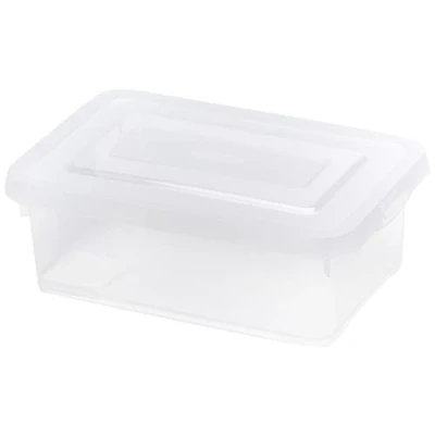 Obrázek Allibert Úložný box praktický s klick víkem 4 l transparentní