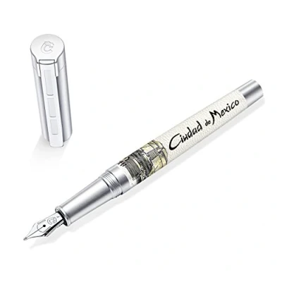Obrázek STAEDTLER Plnicí pero Initium Corium Urbes Mexico M, Made in Germany, s ušlechtilým dárkovým obalem, 9PU126M