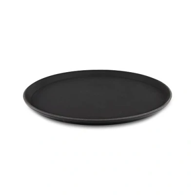Obrázek Grunwerg PN 1600 podnos na potraviny, plast, černý, 16&quot;