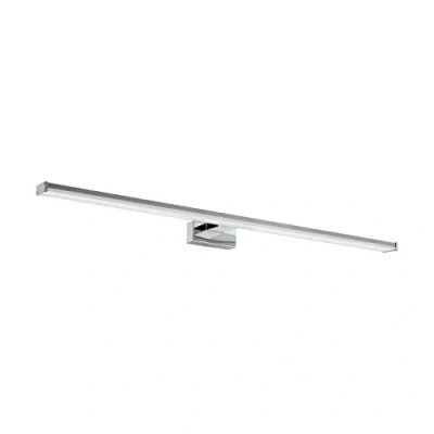 Obrázek EGLO Nástěnná LED lampa Pandella 1, osvětlení zrcadla z hliníku a plastu, koupelna v chromu, stříbrná, bílá, svítidlo do vlhkých prostor neutrální IP44, L 78 cm