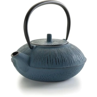 Obrázek Lacor 68661 Teekanne Eisen Blue Geschmolzen 1,1 L, Gusseisen, blau, 27 x 25 24 cm