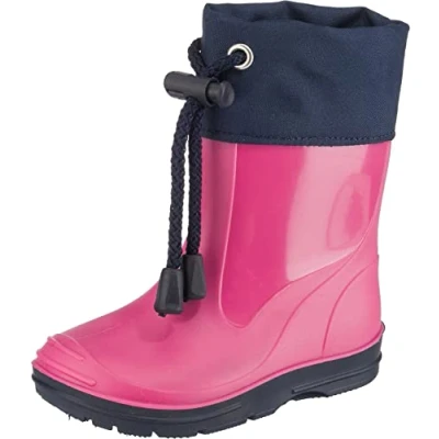 Obrázek Beck Unisex dětské gumové holínky Basic 849, Tmavorůžová, 26 EU