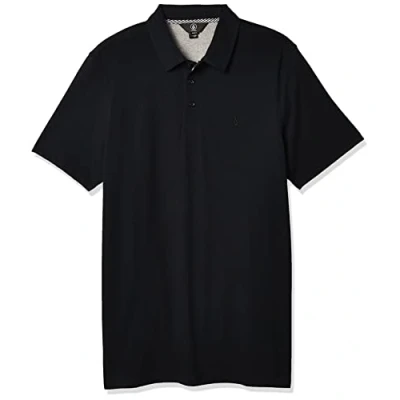 Obrázek Volcom Pánská polokošile Wowzer Polo tričko pánské šedé, černá, m