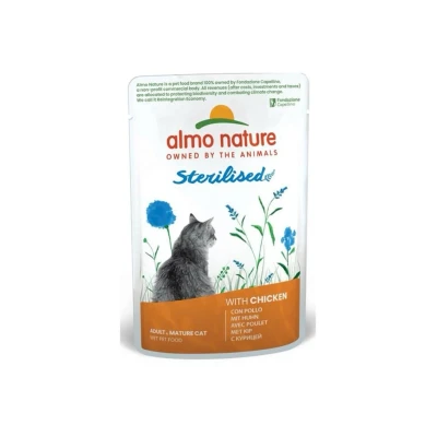 Obrázek Kapsička ALMO NATURE Daily Menu Functional Sterilised kuřecí 70g