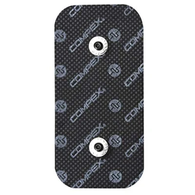 Obrázek Compex Elektrody Dual Snap, NOIR, 5x10 cm