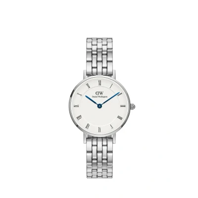 Obrázek Daniel Wellington Petite Roman Numerals 5LINK Hodinky silvercoloured, Velikost: 28, Silver coloured