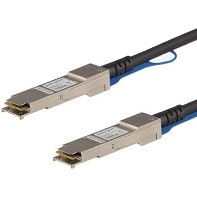 Obrázek StarTech. com 1m Cisco QSFP H40G CU1M kompatibilní QSFP+ kabel s přímým spojením 40G Pasivní Twinax